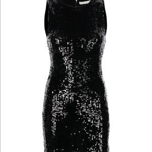 NWT Alice + Olivia Delora Sleeveless Sequin Dresss (New Years Eve..Duh!)